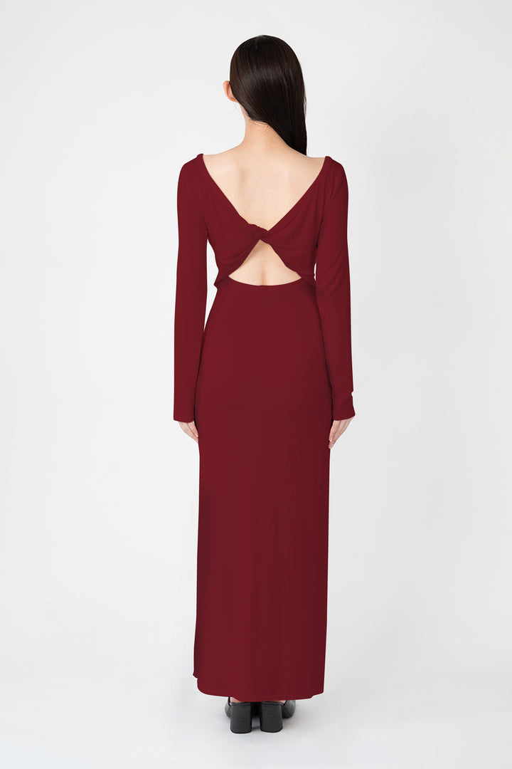 Collagen Twisted Back Dress