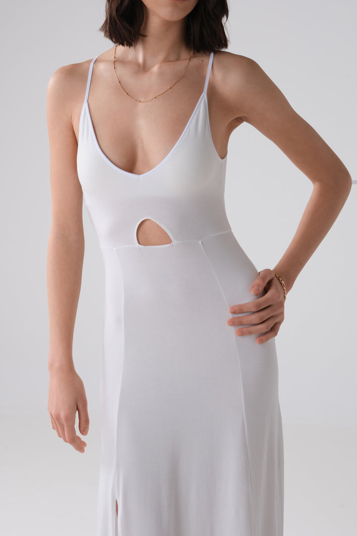 Collagen Double Triangle Dress with Cups