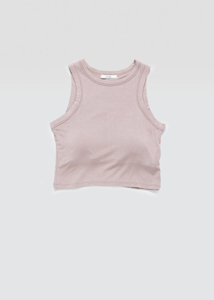 Collagen Cropped Tank with Cups