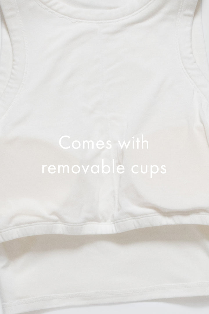 Collagen Button Up Bodysuit with Cups comes with removeable cups